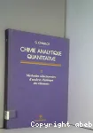 Méthodes chimiques et physico-chimiques vignette