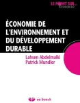 Économie de l'environnement et du développement durable vignette