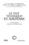 Le fait technique en agronomie vignette